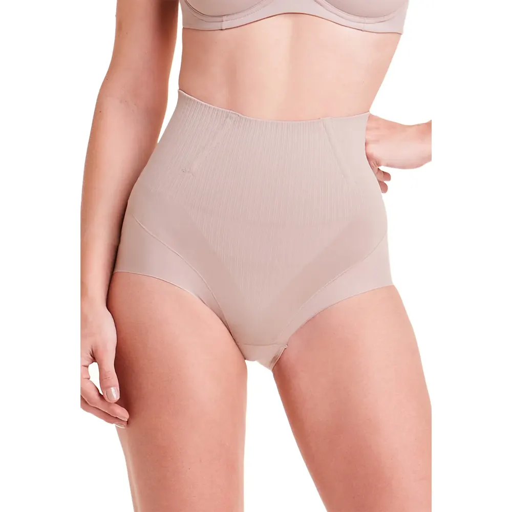 Sensually Moda - Calcinha Modeladora Cintura Alta Base Plié
