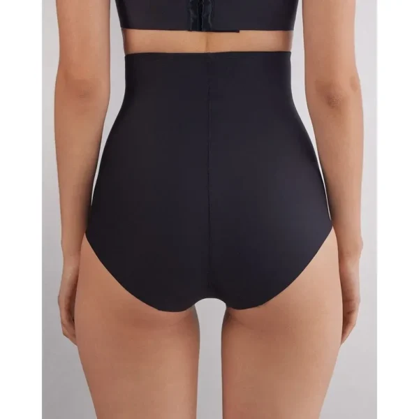 Sensually Moda - Calcinha Modeladora Cintura Alta Base Plié