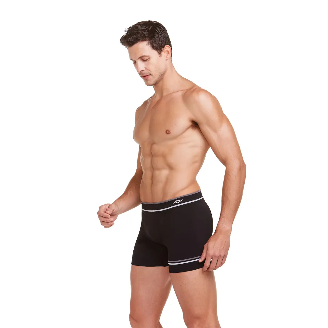 Sensually Moda - Cueca Boxer Microfibra Sem Costura Classic Plié
