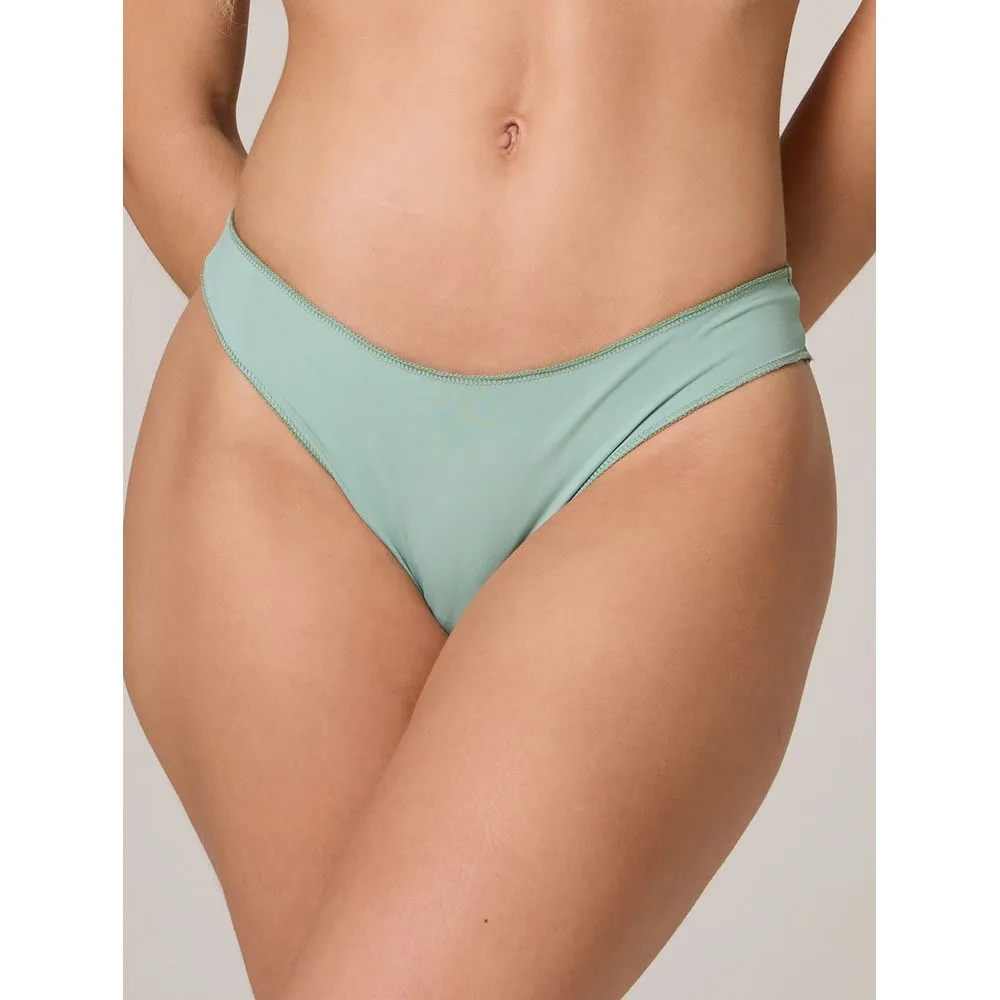 Sensually Moda - Calcinha Fio Dental Dublado em Microfibra Básica